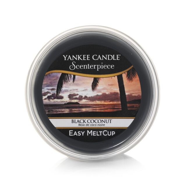 Black Coconut Yankee Candle - wosk melt cup Scenterpiece
