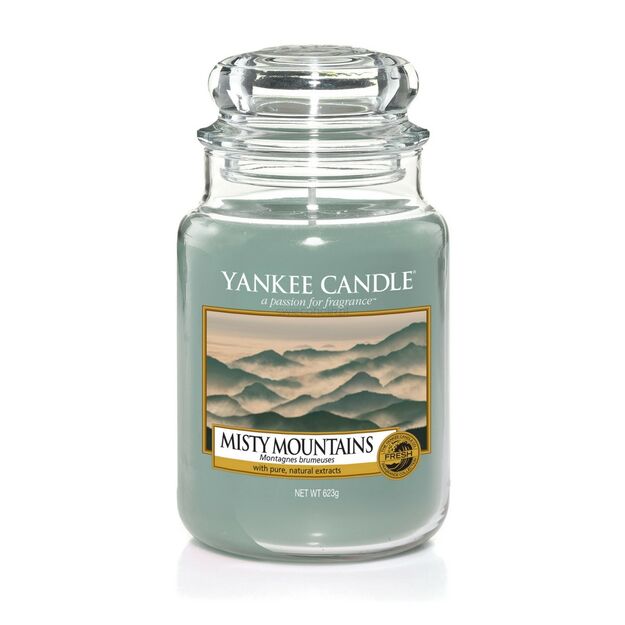 Misty Mountains Yankee Candle - Świeca duża