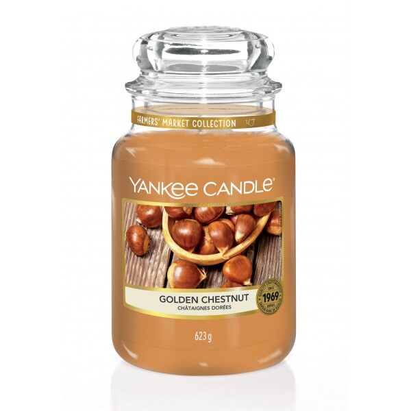 Golden Chestnut Yankee Candle - duża świeca zapachowa