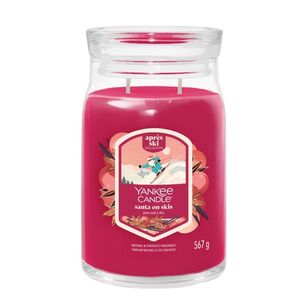 Santa On Skis - Yankee Candle Signature - duża świeca zapachowa - nowość 2025