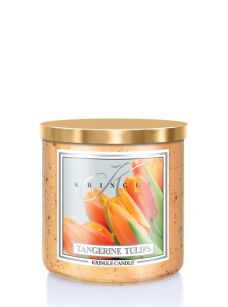 Kringle Candle Tangerine Tulips - świeca zapachowa tumbler 411g