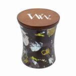 Ebony Woods -  Woodwick Artisan - średnia świeca zapachowa z drewnianym knotem - 2