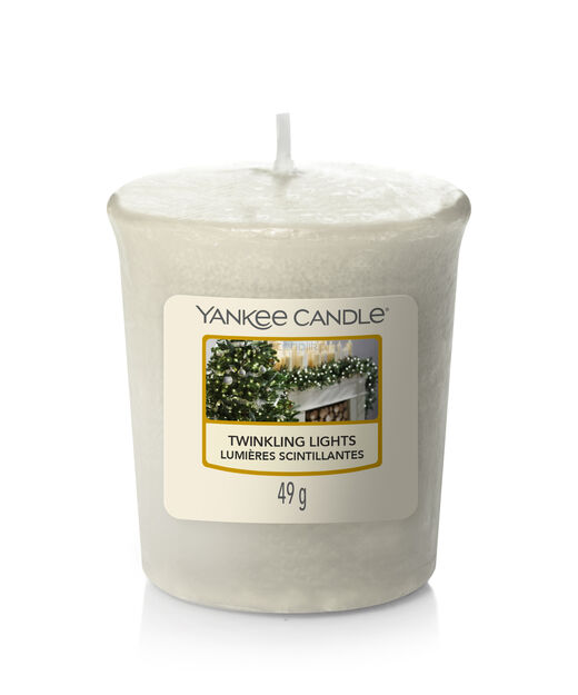 Twinkling Lights - Yankee Candle - mała świeca votive - nowość 2021
