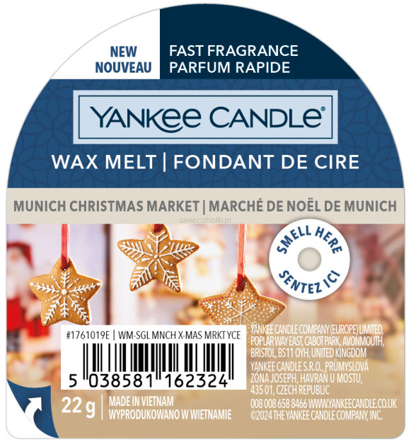 Munich Christmas Market - Yankee Candle Signature - wosk zapachowy - nowość 2024
