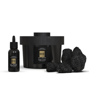 Meditation - Vila Hermanos - zestaw olejek eteryczny 15 ml + kamienie wulkaniczne - seria Apothecary Japanese