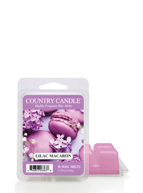 Lilac Macaron  - Country Candle - wosk zapachowy 64 gram