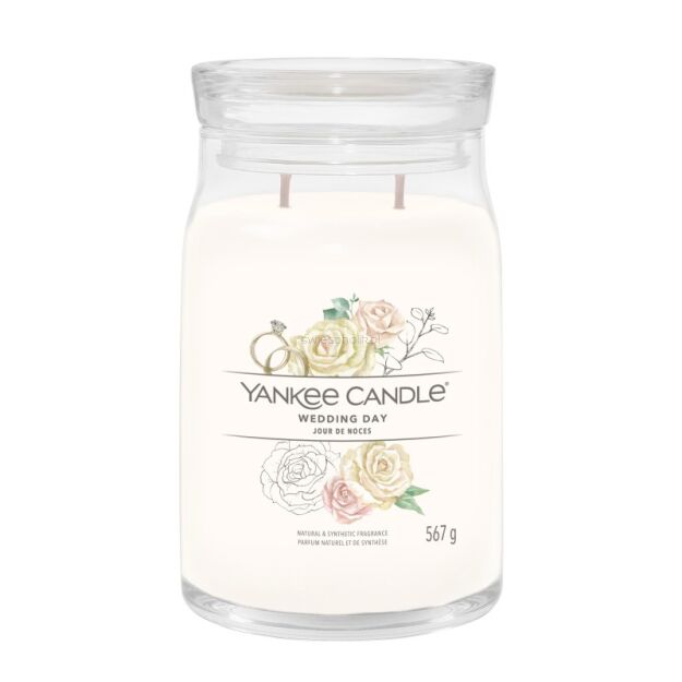 Wedding Day - Yankee Candle Signature - duża świeca z dwoma knotami - nowość 2022
