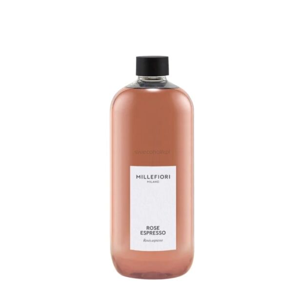 Millefiori Milano Rose Espresso - uzupełniacz do dyfuzora z patyczkami 500 ml