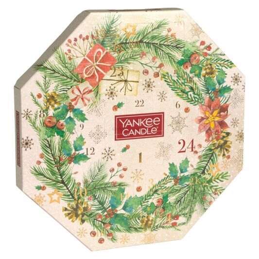 Kalendarz Adwentowy Yankee Candle Wieniec 24 Tealight Swiecoholik Pl yankee candle kalendarz adwentowy na 12 dni