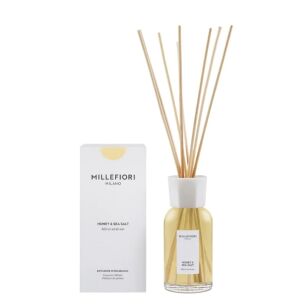 Millefiori Milano Honey & Sea Salt – dyfuzor zapachowy 250 ml z patyczkami