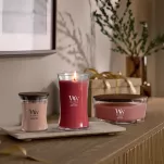 WoodWick Velvet Plum - duża świeca 610 g - 3