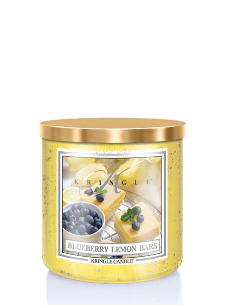 Kringle Candle Blueberry Lemon Bars - świeca zapachowa tumbler 411g