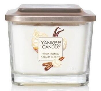 Sweet Frosting - Yankee Candle Elevation - średnia świeca zapachowa