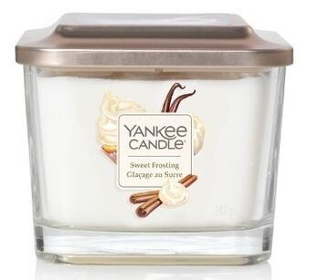 Sweet Frosting - Yankee Candle Elevation - średnia świeca zapachowa