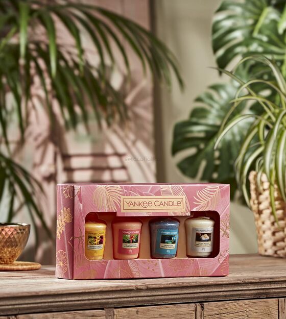 Zestaw prezentowy Yankee candle The Last Paradise - 4 małe świece votive