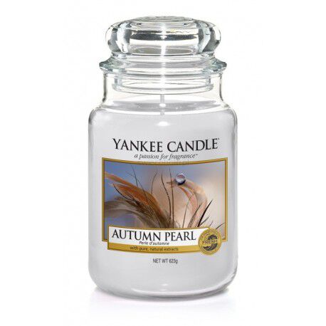 Autumn Pearl Yankee Candle - Duża świeca zapachowa
