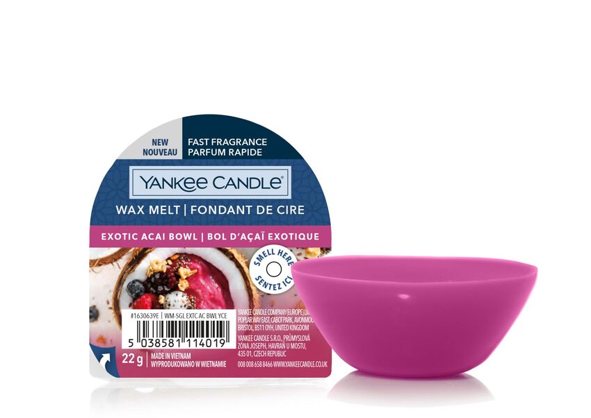 Exotic Acai Bowl - Yankee Candle - wosk zapachowy