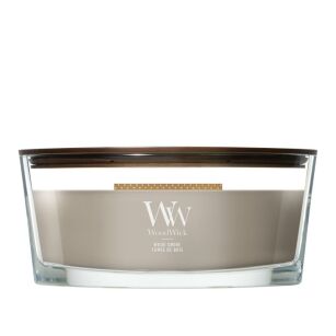 WoodWick Wood Smoke - świeca zapachowa elipsa 453 g