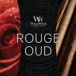 Rouge Oud - Woodwick - średnia świeca zapachowa z drewnianym knotem  - 3