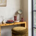 Rouge Oud - Woodwick - średnia świeca zapachowa z drewnianym knotem  - 5