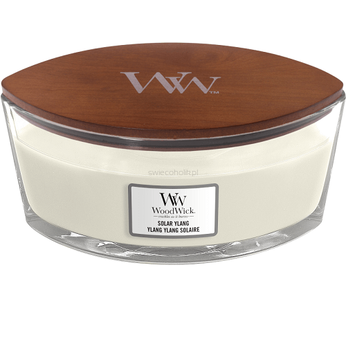 Solar Ylang - Woodwick - świeca zapachowa hearthwick elipsa