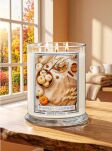 Kringle Candle Pumpkin Cashmere - duża świeca zapachowa 3 knoty 624 g - 2