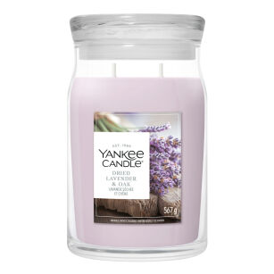 Yankee Candle Dried Lavender & Oak świeca zapachowa duża 567 g