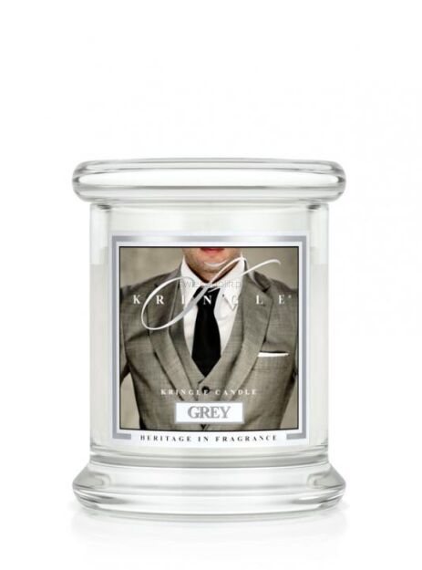Grey Kringle Candle - mała świeca zapachowa (128g) 
