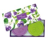 Zestaw prezentowy mydeł Fiołek i Werbena (Violette et Verveine) - Esprit Provence 2 x 100 g - 2