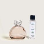 Zestaw prezentowy - Maison Berger - lampa katalityczna Ophelia Nude + esencja Light Floral 250 ml - 2