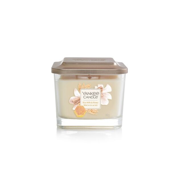 Rice Milk & Honey- Yankee Candle Elevation - średnia świeca zapachowa