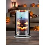 Graveyard Night - Kringle Candle - duża świeca z dwoma knotami (624g) - seria Halloween - 2