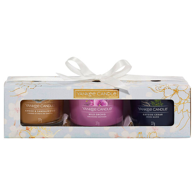 Zestaw prezentowy Sakura Blossom Festival - Yankee Candle - 3 x świeca mini