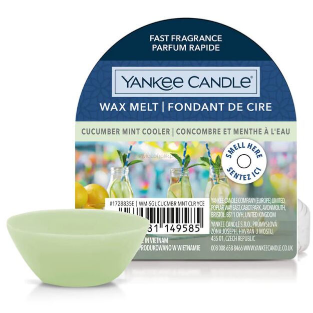 Cucumber Mint Cooler - Yankee Candle Signature - wosk zapachowy 