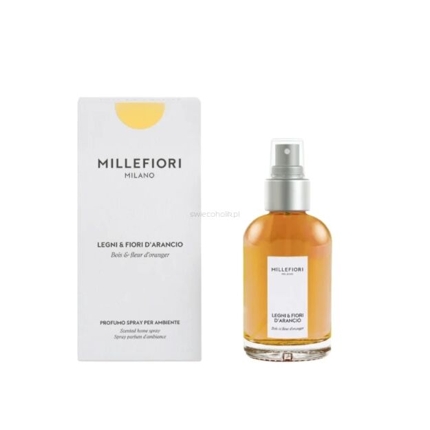 Millefiori Milano Legni e Fiori d'Arancio - perfumy do wnętrz 100 ml