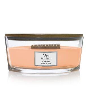 Yuzu Blooms - Woodwick - świeca elipsa z drewnianym knotem - nowość 2023