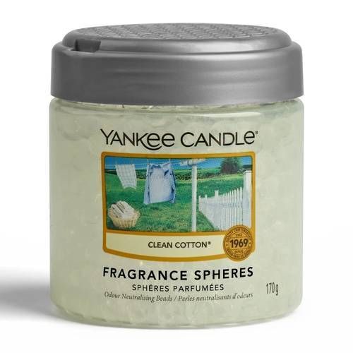 Clean Cotton Yankee Candle - kuleczki żelowe odświeżacz