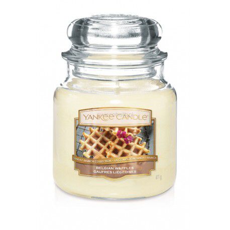 Belgian Waffles Yankee Candle - średnia świeca zapachowa