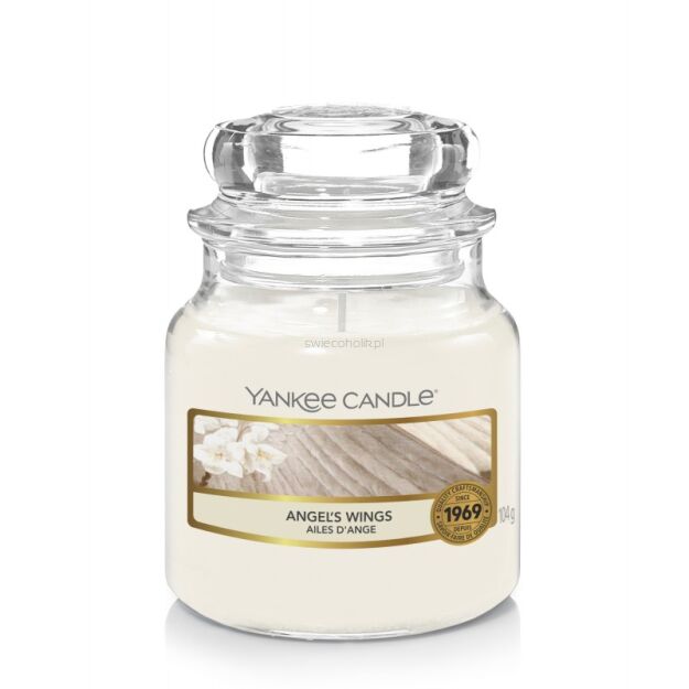 Angel's Wings Yankee Candle - mała świeca zapachowa