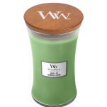 Hemp & Ivy - Woodwick - duża świeca zapachowa z drewnianym knotem - 2