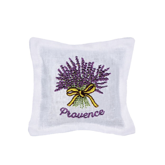 Poduszka zapachowa lawenda i lawandin 40 g haftowana Provence Esprit Provence
