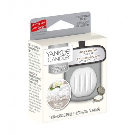 Fluffy Towels Yankee Candle - Zapach samochodowy - uzupełniacz do Charming Scents