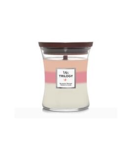 Blooming Orchard - Woodwick Trilogy - średnia świeca z drewnianym knotem 