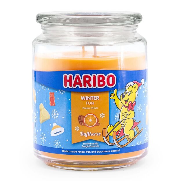 Winter Fun - Haribo - świeca zapachowa 510g