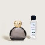 Zestaw prezentowy - Maison Berger - lampa katalityczna Ophelia Black + esencja Light Floral 250 ml - 2