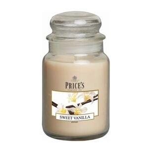 Sweet Vanilla - Price's Candles - Duża świeca zapachowa