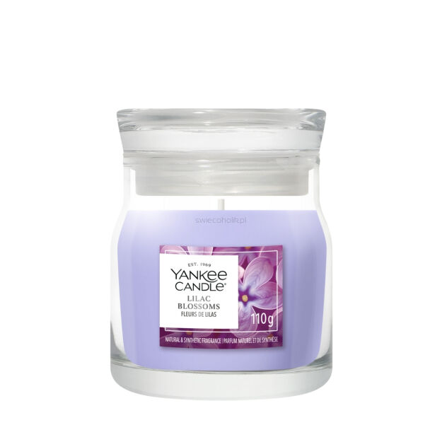 Yankee Candle Lilac Blossoms mała świeca zapachowa 110 g