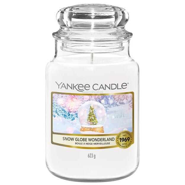 Snow Globe Wonderland - Yankee Candle - duża świeca zapachowa - nowość 2022
