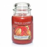 Spiced Orange Yankee Candle - Duża świeca zapachowa - 2