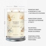 Soft Wool & Amber - Yankee Candle Signature - świeca tumbler z dwoma knotami  - 2